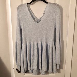 LC Lauren Conrad blue sweater - NWT